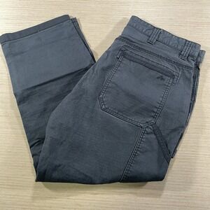 Ridgecut Toughwear Pants 38x30 in Grey Ripstop Double Knee Workwear Cotton Blend